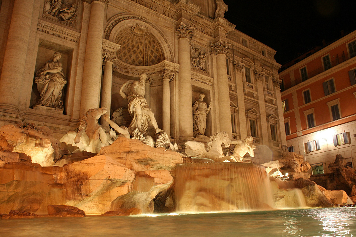 Fontana Trevi Rim