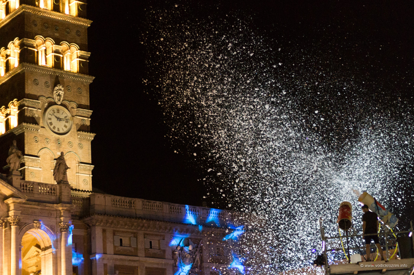 Leto u Rimu, manifestacija Madonna della Neve (foto: Vodič kroz Rim)