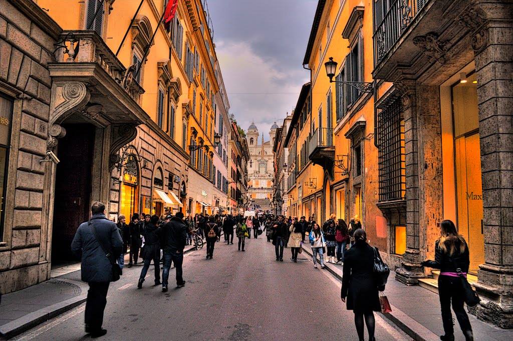 5 najboljih mesta za šoping u Rimu: Via del Corso (foto: Via del Corso/Facebook)